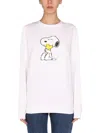 Moaconcept Moa Concept Snoopy Sweatshirt In White