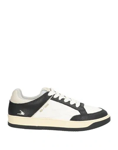 Moaconcept Woman Sneakers Black Size 7.5 Leather, Textile Fibers