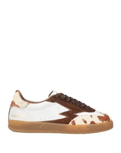 Moaconcept Woman Sneakers Brown Size 7.5 Leather