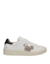 Moaconcept Woman Sneakers Off White Size 9.5 Soft Leather In Off White
