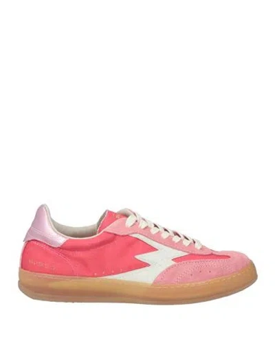 Moaconcept Woman Sneakers Pink Size 7.5 Leather