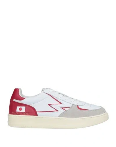 Moaconcept Woman Sneakers White Size 9.5 Soft Leather