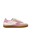 Moaconcept Women's Shoe  Leather Logo In Pink