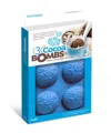 Mobi Hot Chocolate Silicone Cocoa Bombs Molds, Snowflake In Blue