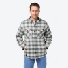 Mobile Warming 3 Season Flannel Heated Shirt Jacket In Multi