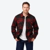 Mobile Warming 3 Season Flannel Heated Shirt Jacket In Multi