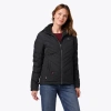 Mobile Warming Crest Natural Down Heated Jacket In Black