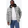 Mobile Warming Flannel Heated Hooded Jacket In Multi