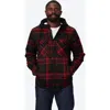 Mobile Warming Flannel Heated Hooded Jacket In Multi