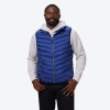 Mobile Warming Heated Puffer Vest In Blue
