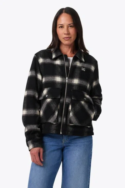 Mobile Warming Kodiak Plaid Heated Jacket In Black