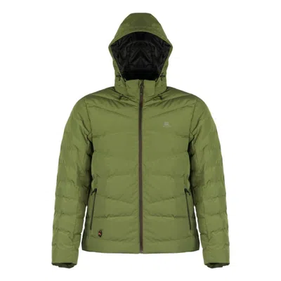 Mobile Warming Men's  Crest Heated Jacket In Green
