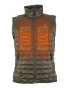 Mobile Warming Women's Backcountry Vest In Morel In Orange