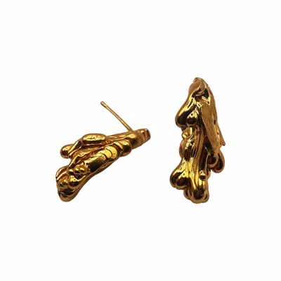 Moca Jewellery Women's Drop Earrings - Gold