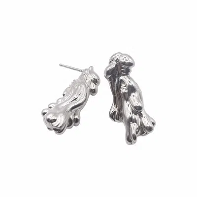 Moca Jewellery Women's Drop Earrings - Silver