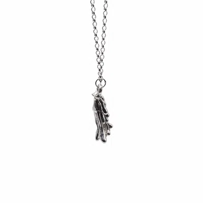 Moca Jewellery Women's Drop Necklace - Silver