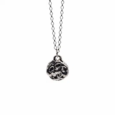 Moca Jewellery Women's Moon Pendant - Silver