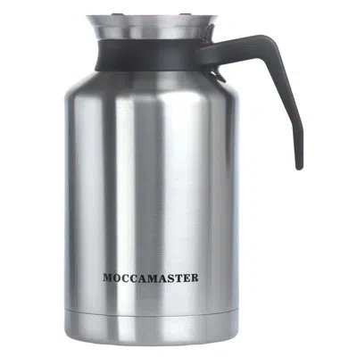 Moccamaster 15 Cup Thermal Carafe In Black;silver