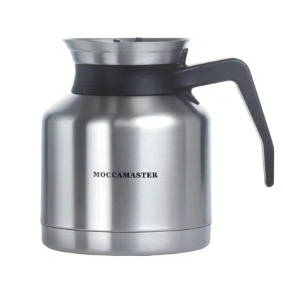 Moccamaster 8 Cup Thermal Carafe In Black;silver