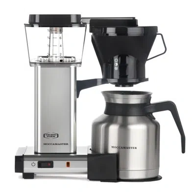 Moccamaster Kbts Coffee Brewer, 32 oz In Polished Silver