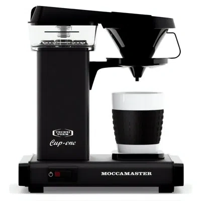 Moccamaster Single-serve Coffee Maker In Matte Black