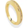 Mod & Jo Mod And Jo Mini Blair Pavé Dome Ring In Gold