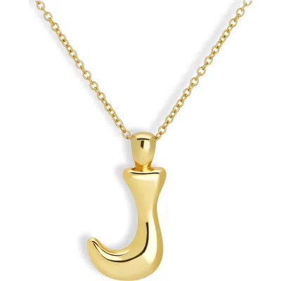 Mod + Jo Blake Bubble Letter Pendant Necklace