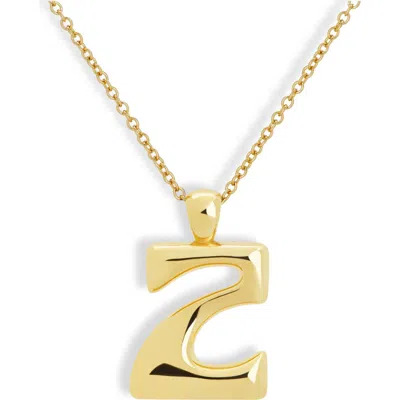 Mod + Jo Blake Bubble Letter Pendant Necklace