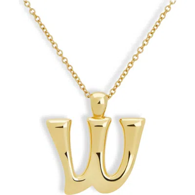 Mod + Jo Blake Bubble Letter Pendant Necklace
