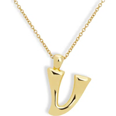 Mod + Jo Blake Bubble Letter Pendant Necklace