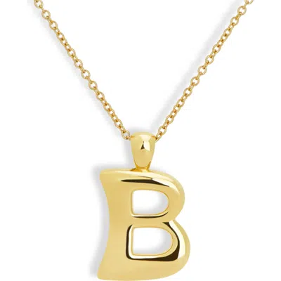 Mod + Jo Blake Bubble Letter Pendant Necklace