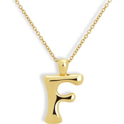 Mod + Jo Blake Bubble Letter Pendant Necklace