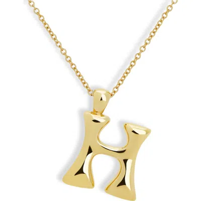 Mod + Jo Blake Bubble Letter Pendant Necklace