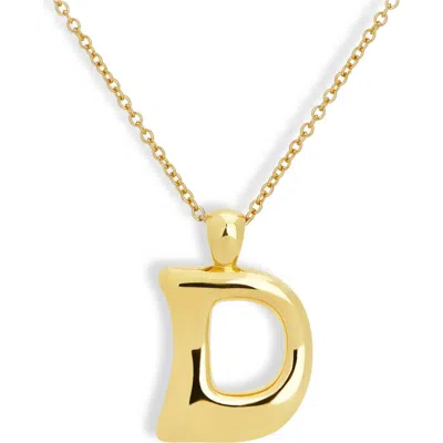 Mod + Jo Blake Bubble Letter Pendant Necklace