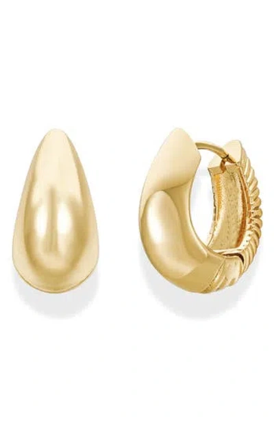 Mod + Jo Murphy Hoop Earrings In Gold