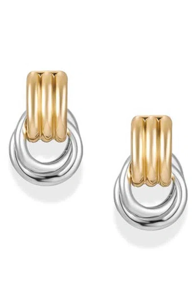 Mod + Jo Olsen Convertible Hoop Earrings In Multi