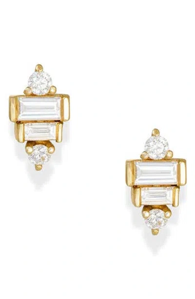 Mod + Jo Rooney Stud Earrings In Pink