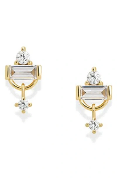 Mod + Jo Skylar Stud Earrings In Gold