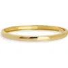 Mod + Jo Tate Dome Bangle In Gold