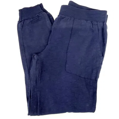 Mod-o-doc Women's Cotton Pocket Jogger In Navy In Blue