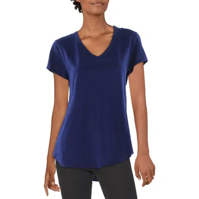 Mod-o-doc Womens Heathered Cotton Pullover Top