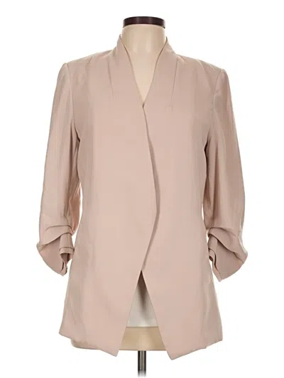 Pre-owned Mod Ref 3/4 Sleeve Blouse In Tan