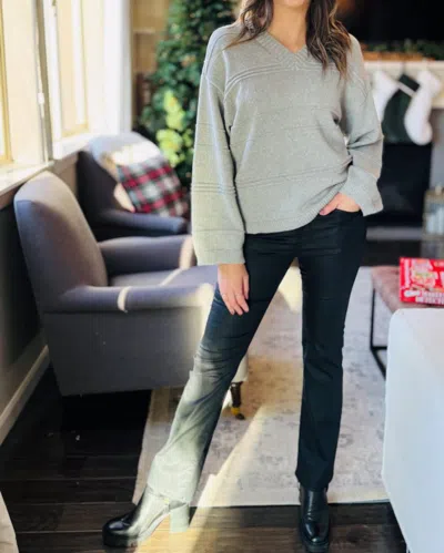 Mod Ref April Sweater In Heather Grey