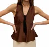 Mod Ref Aurora Tank Top In Brown In Brown