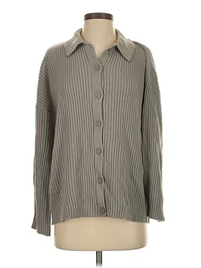 Pre-owned Mod Ref Cardigan Sweater In Gray
