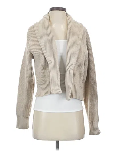 Pre-owned Mod Ref Cardigan Sweater In Tan