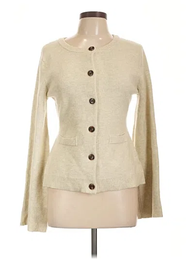 Pre-owned Mod Ref Cardigan Sweater In Tan
