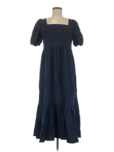 Pre-owned Mod Ref Casual Dress In Blue