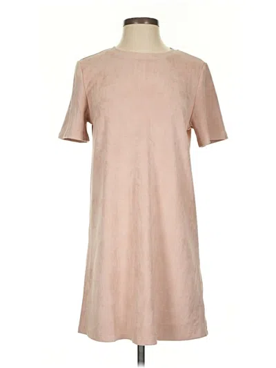 Pre-owned Mod Ref Casual Dress In Tan