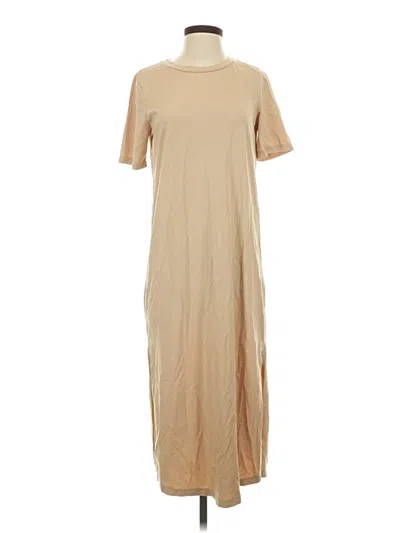 Pre-owned Mod Ref Casual Dress In Tan